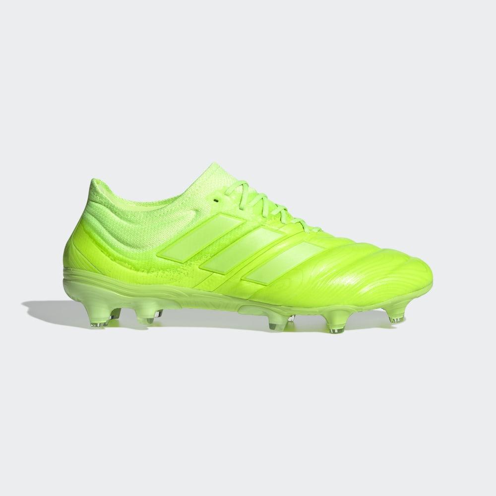 Ghete Fotbal Adidas Copa 20.1 Firm Ground Barbati Romania - Verzi/Verzi FV3627